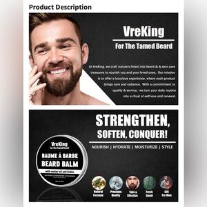 2 for $30 | Beard Balm – Men’s Beard Conditioner